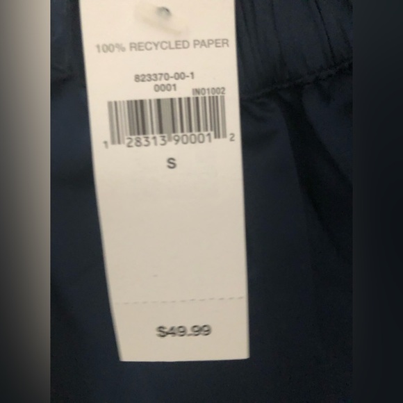 NWT Gap navy blue halter tie neck dress - Picture 6 of 8